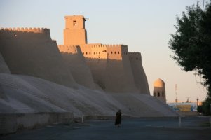 작은 궁전 쿠냐 아르크에서 (khiva, Uzbekistan)