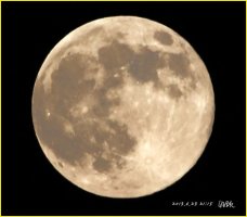 슈퍼 보름달(Super moon)을 보며