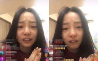 "설리야 미안해" 구하라, 인스타 방송 중 오열
