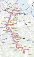 서울도시철도(경전철) 서부선 대형 노선도 (신림선 연장으로 환승가능) + 난곡선 노선도