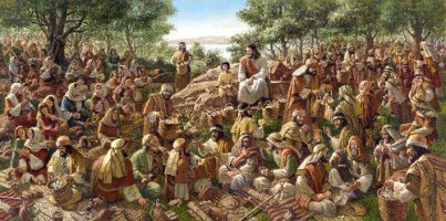 마태 15,29-37 † 도랑치고 가재잡고, 마당 쓸고 돈 줍고