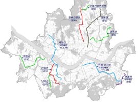 잰걸음하는 서울시 경전철사업!..서울 경전철 추진현황 및 노선도