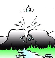 수적천석(水滴穿石)