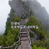 인생의 내리막 길.