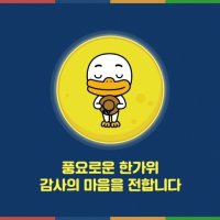 민족의 명절 추석입니다~ 가정에 항상 행운이 가득하시길 기원합니다