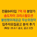 씨유 송도 크리스탈자이점 | 전용84타입 7억 대 송도자이 크리스탈오션 불법행위재공급 무순위청약 공고 분석 후기