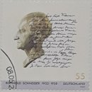 초일로 | [독일의 시인, 소설가] 라인홀트 슈나이더 탄생 100주년 초일봉투 (독일, 2003.)