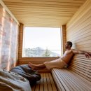 사우나앞 화장실 이미지