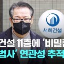 [중요뉴스]서희건설 11층 (20대대선)'비밀캠프' 있었다…'건진법사' 연관성 추적 이미지