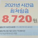 2021년 최저임금(예정) 이미지