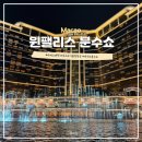 윈 팰리스 2 | 마카오 윈 팰리스 호텔 분수쇼 시간 포토존 케이블카