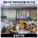 청량리청과물시장 | 경동시장 맛집 충청도식당｜청량리청과물시장 부대찌개 제육볶음 솔직후기