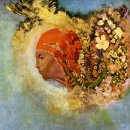 【오딜롱 르동 Odilon Redon (1840-1916)】 &#34;꽃들 사이의 오필리아&#34; 이미지