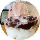 공원사거리 | 네번째 레슨! 좋은 건 나눠먹기 / 메가커피 팥빙 젤라또 컵빙수 후기 / 메가커피 백석안산공원사거리점