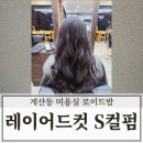 BYC빌딩 | 긴머리 레이어드컷 S컬펌 스타일 계산동 미용실 로이드밤 리얼 후기