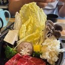 오성7길(행복한 리더로) | 합정역 홍대맛집 추천, 분위기 좋은 테라스에서 즐긴 일본식 샤브샤브 키츠스키야키 데이트 후기