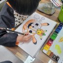 감성의 붓터치+ 수채화 이미지