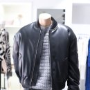 이로(IRO) 남성 블랙 패디드 비건 레더 MA-1 점퍼 IQUAA23703BKX 내돈내산 후기