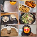 동래통닭 시청점 | 일) 본가에서 엄빠와 데이트(텐퍼센트 곡물라떼, 동래-문창식 갈비탕, 롯백 쇼핑, 처갓집 순살 반반치킨...