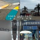 리쉬밀 | 강원도 양양 서핑 강습 인구해변 ‘서프하이’ 강습후기 (가격, 샤워실, 주차)