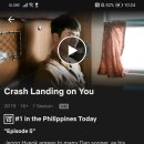 Crash Landing On You #1 Watched in the Philippines! 이미지