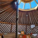 쳉헤르온천 여행자 게르캠프 DUUT RESORT 몽골온천 있는 게르 리조트