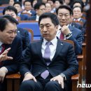 김기현호 출범 하자마자 지지율 하락에 '난감'…尹정부 악재 흡수 이미지