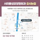 서리풀성모정형외과의원 네이버블로그