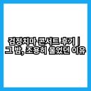검정 | 검정치마 콘서트 후기｜그 밤, 조용히 울었던 이유