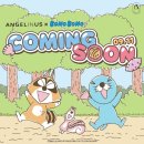 보노보노커피숍 | 엔제리너스와 보노보노콜라보 신제품 너부리 초코고구마라떼 달콤해서 맛있어요