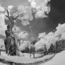 외암리 민속마을 (적외선) 이미지