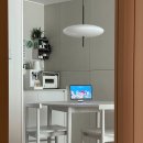 1150 | 테이프라인 온테이블 1150 실사용후기 : 20평대 화이트 원형테이블 추천