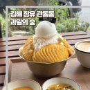과일숲 - 청주시 청원구 중심상업로 7 | 김해 장유 과일의숲 골드망고빙수 후기
