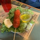 토스트에 꼬치다 & beer