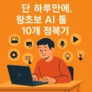 후기가 궁금해? &lt; 단 하루 만에, 왕초보 AI 툴 10개 정복기 &gt;