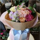 정발산역꽃집 - 친구생일 간편한 꽃다발선물 이미지