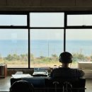 제주 청음 카페 제주도 성산일출봉 바다 뷰 LP 월간레코드