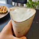 수원역 환승센터 | 수원역 카페 추천 띰카페바이원플레이 수원역점 커피와 크로플 후기