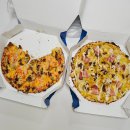 춘천도미노피자 후기 블랙타이거슈림프(나폴리도우) 우리고구마(씬도우)