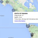 튀니지아 지진 등 (파나마지진 6.0) 이미지
