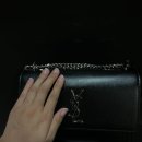SAINT LAURENT 생로랑 선셋백 미듐 블랙 은장 후기