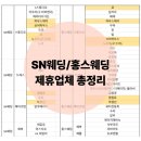 결혼 준비 ② l 천안 SN웨딩 홍스웨딩 제휴업체 비교, 스드메 견적 확인하기