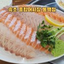 동백횟집 | 속초종합어시장 용인 동백 가성비 횟집 방문 후기