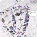 평일 얼음골산행(2016.6.23)얼음골~용아B능~샘물산장~용아A능~가마볼폭~얼음구녕~원점 이미지