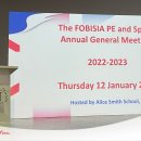 Great start to the FOBISIA PE &amp; Sport AGM...Stay tune for more action! 이미지