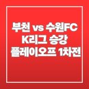 부천 vs 수원FC K리그 승강 플레이오프 1차전 이미지