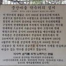 중산마을 약수터 이미지