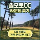 하늘그린(주) | 솔모로CC 라운딩 후기, 4월 초에도 그린 컨디션이 정말 좋았던 Maple Pine 코스