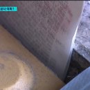 부산역 승강장 내려 앉고 기울어, 땅 꺼짐으로 타일이 일어남 이미지