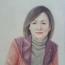 이쁜여인(색연필화) 이미지